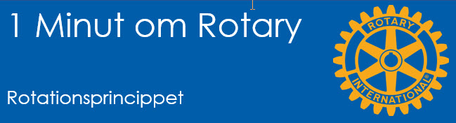 Rotarys første år